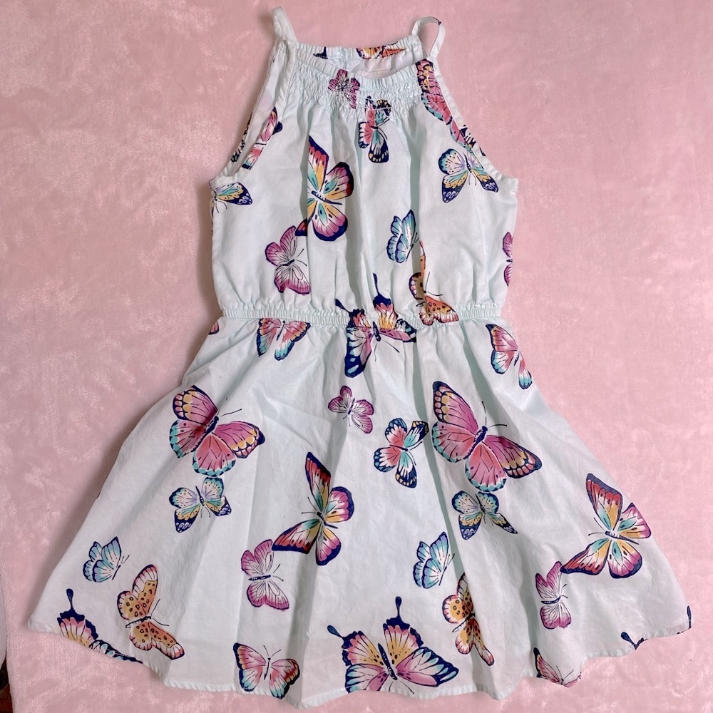 Sonoma girls butterfly tank dress